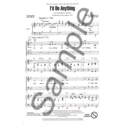 Lionel Bart: I'd Do Anything (Oliver) - 3-Part Mixed