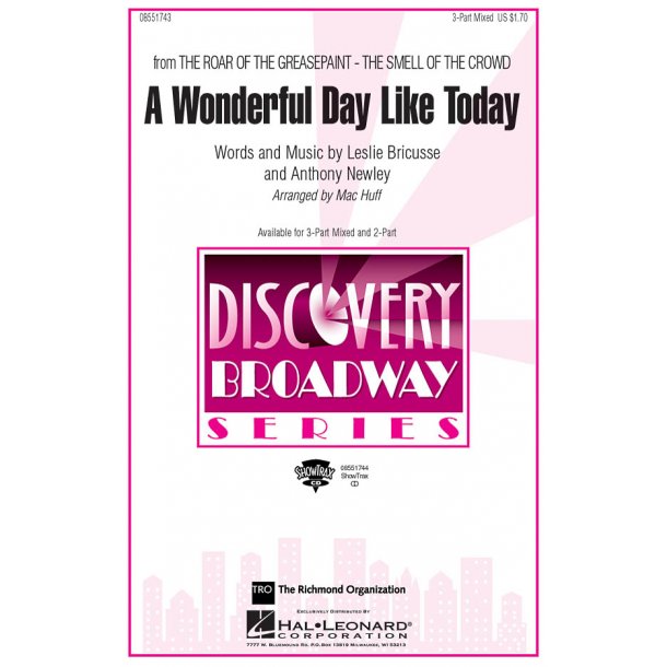 A Wonderful Day Like Today