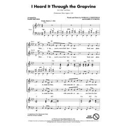 GAYE I HEARD IT THROUGH THE GRAPEVINE 2-PART (ARR BRYMER) CHORAL