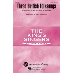 THREE BRITISH FOLKSONGS (LAWSON) 2PT