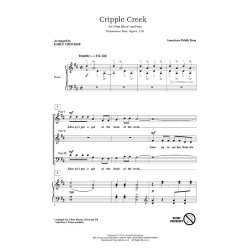 Cripple Creek (Arr Crocker Emily) 3 Part Mixed Choral