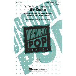 Stevie Wonder: Sir Duke (Arr. Audrey Snyder)