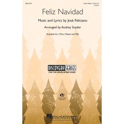 FELICIANO JOSE FELIZ NAVIDAD (ARR SNYDER AUDREY) 3 PART MIXED CHORAL