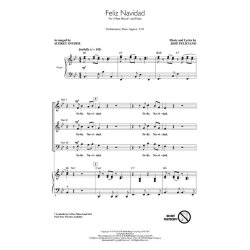 FELICIANO JOSE FELIZ NAVIDAD (ARR SNYDER AUDREY) 3 PART MIXED CHORAL