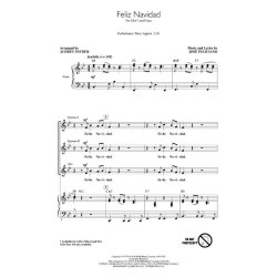 FELICIANO JOSE FELIZ NAVIDAD (ARR SNYDER AUDREY) SSA CHORAL