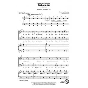 Barbara Ann VOICE TRAX CD