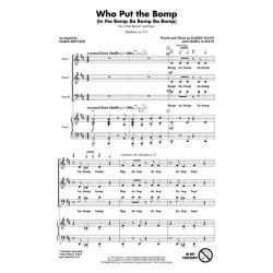 WHO PUT THE BOMP (ARR BRYMER MARK) 3 PART MIXED CHORAL