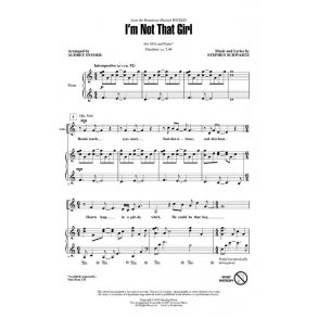 I'm Not That Girl : (from Wicked)