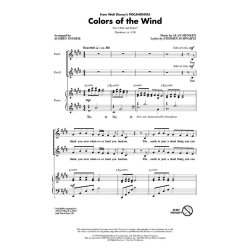 ALAN MENKEN & STEPHEN SCHWARTZ COLORS OF THE WIND (ARR SNYDER) 2PT