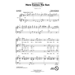 The Beatles Here Comes The Sun (Arr Huff Mac) 3 Part Mixed Choral