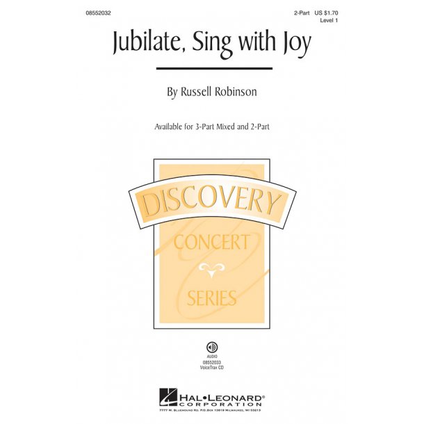 Jubilate, Sing with Joy : Discovery Level 1