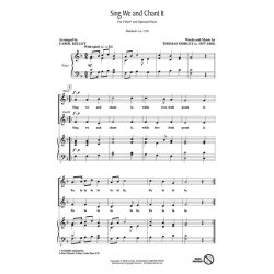 MORLEY THOMAS SING WE AND CHANT IT (KELLEY CAROL) 2PT OPT A CAPPELLA