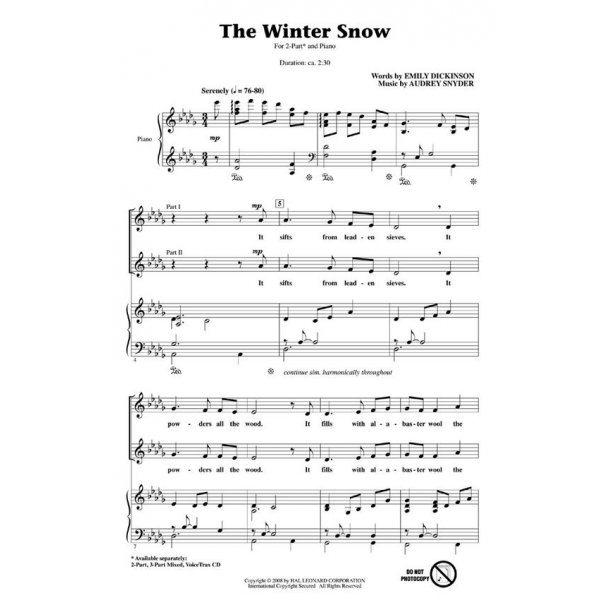 The Winter Snow : Discovery Level 2