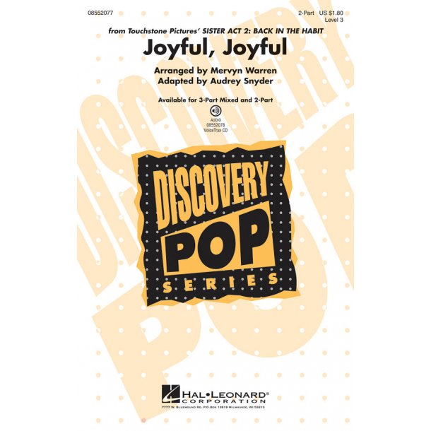Joyful, Joyful : (from Sister Act 2: Back in the Habit) Discovery Level 3