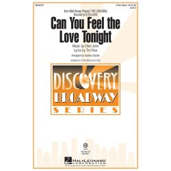 Can you feel the love tonight (from The Lion King)