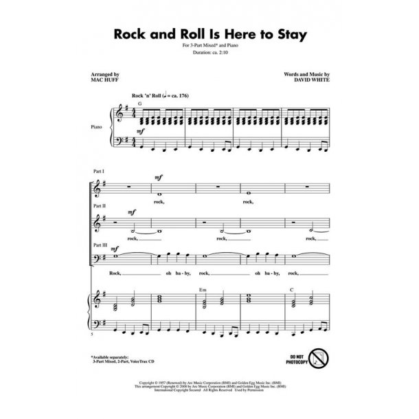 Rock and Roll Is Here to Stay : Discovery Level 1