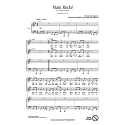 JOHN JACOBSON & ROGER EMERSON MUSIC ROCKS! 2 PART CHORAL SHEET