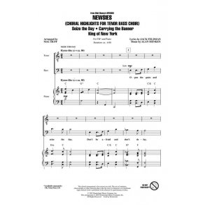 Newsies : (Choral Highlights for Tenor Bass Choir) Discovery Level 2