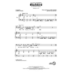 THE BEATLES BLACKBIRD (ARR SNYDER AUDREY) 3 PART MIXED CHORAL