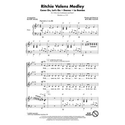 Valens Ritchie Ritchie Valens Medley (Arr Pagel Randy) Voicetrax Cd