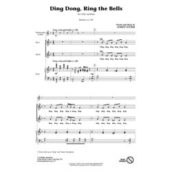 AUDREY SNYDER DING DONG RING THE BELLS 2-PART CHORAL SHEET