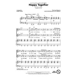 BONNER/GORDON HAPPY TOGETHER (ARR SHAW KIRBY) 2 PART CHORAL