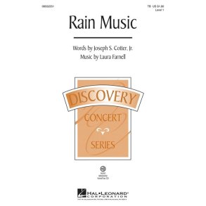 FARNELL LAURA RAIN MUSIC TB CHORAL SHEET MUSIC