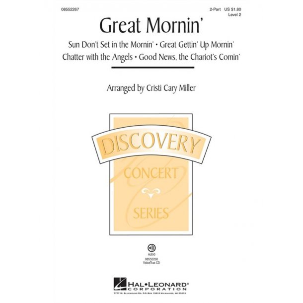 Great Mornin' (Miller) 2pt Chor