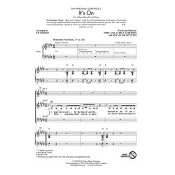 IT'S ON FROM CAMP ROCK 2 (ARR LOJESKI ED) 3 PART MIXED CHORAL