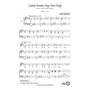 Cantate Domino, Sing a New Song! : Discovery Level 1