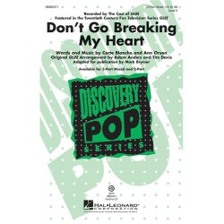 DON'T GO BREAKING MY HEART (BRYMER MARK) 3 PART MIXED CHORAL