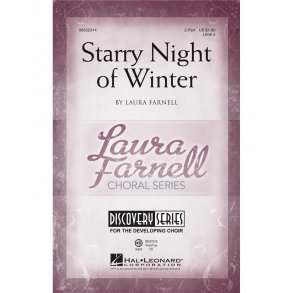 FARNELL LAURA STARRY NIGHT OF WINTER 2 PART CHORAL