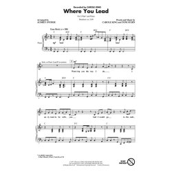 KING CAROLE WHERE YOU LEAD (SNYDER AUDREY) 2 PART CHORAL