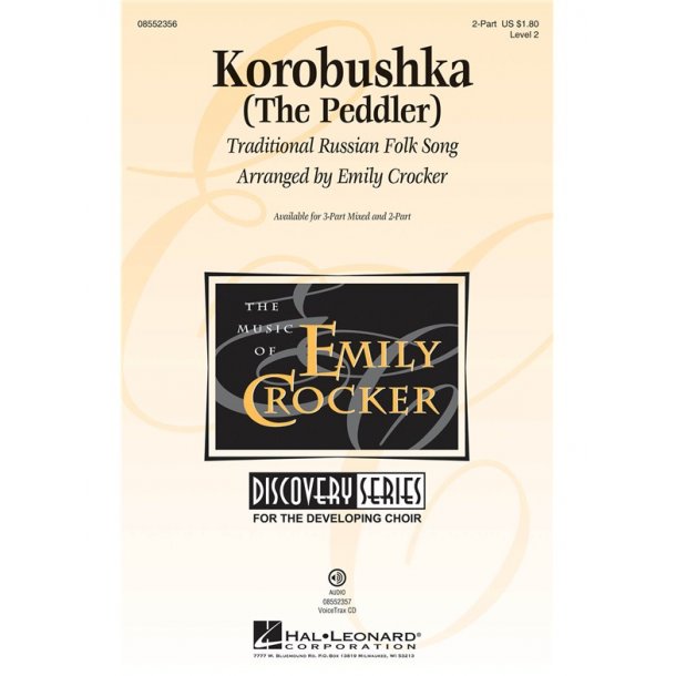 Korobushka (Crocker) 2pt Chor