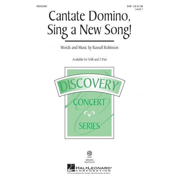 Cantate Domino, Sing a New Song! : Discovery Level 1