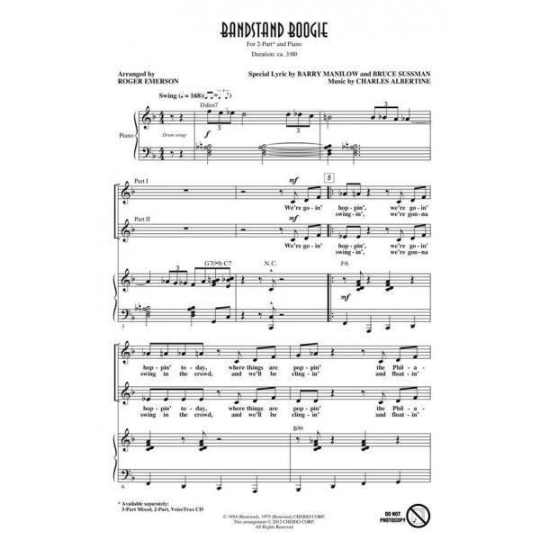 Bandstand Boogie : Discovery Level 3