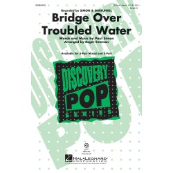 SIMON PAUL BRIDGE OVER TROUBLED WATER (EMERSON ROGER) 3PT MIXED CHORAL