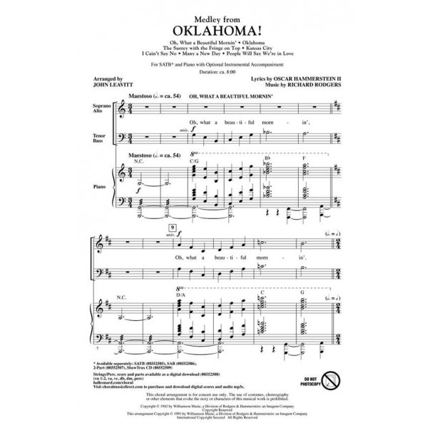 Oklahoma (Medley)