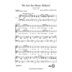 Strid George/Donnelly Mary We Are The Music Makers Showtrax Cd