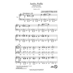 Strid George/Donnelly Mary Jambo Rafiki Hello Friend 3 Part Mixed Chor