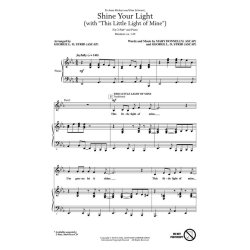 Donnelly Shine Your Light 2pt Choral