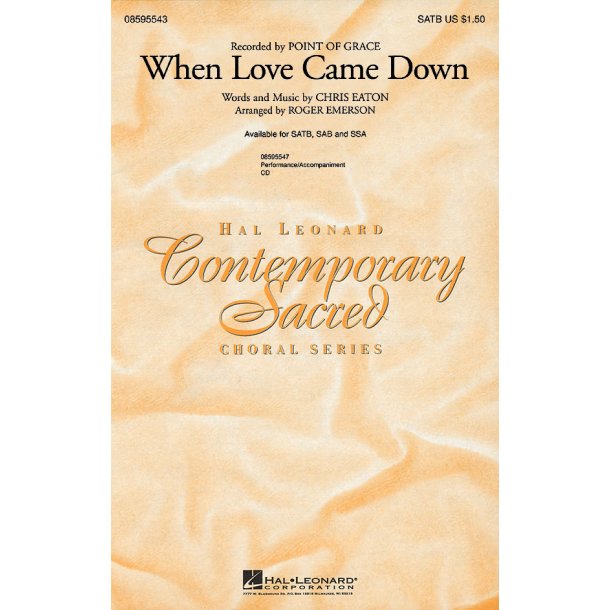 When Love Came Down