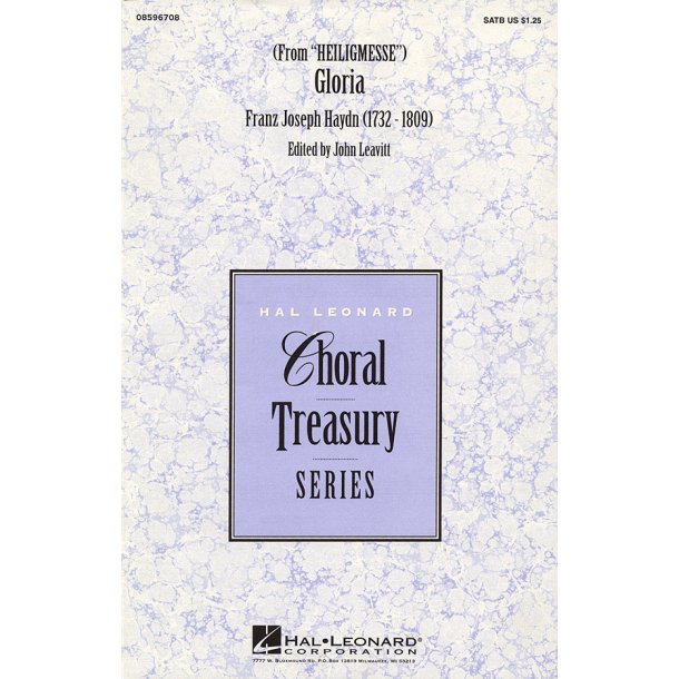 Gloria : SATB