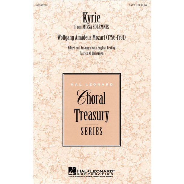 Kyrie : from Missa Solemnis
