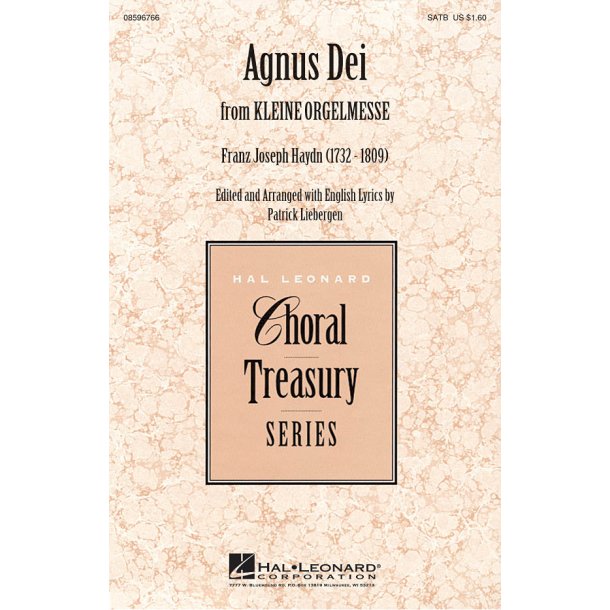 Agnus Dei: Music of Inner Harmony : from Kleine Orgelmesse