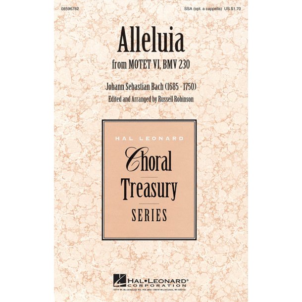 Alleluia : from Motet VI, BWV 23
