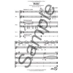 John Leavitt: Hodie! (SSA)