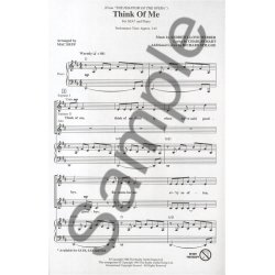 Think Of Me (The Phantom Of The Opera) - SSA