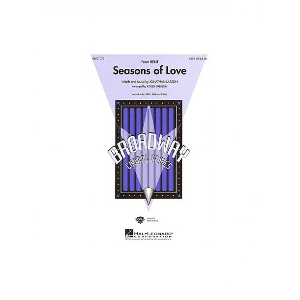 Jonathan Larson: Seasons Of Love (Rent) - arr. Emerson (SATB)