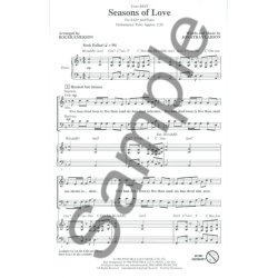 Jonathan Larson: Seasons Of Love (Rent) - arr. Emerson (SAB)